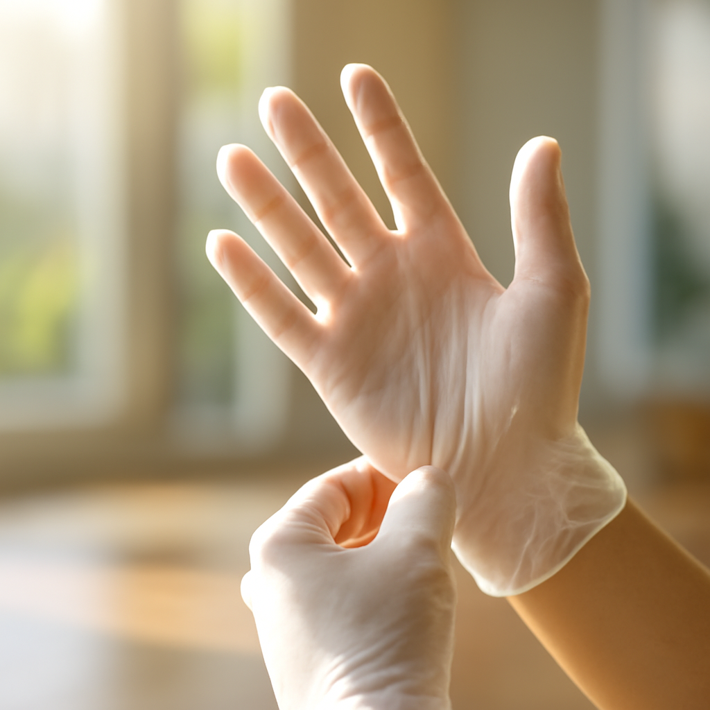 Rasentrimmer – Anwendung im Garten (KI)