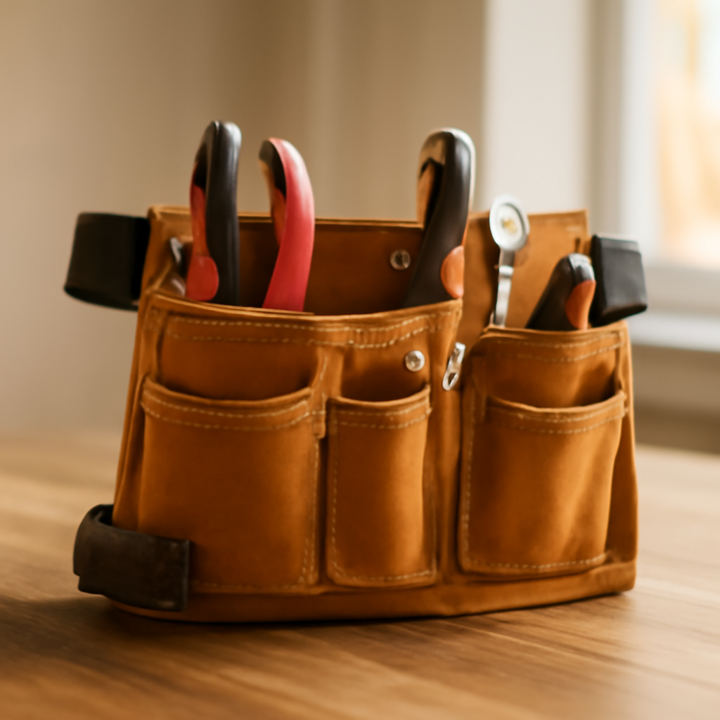 Rasentrimmer – Anwendung im Garten (KI)